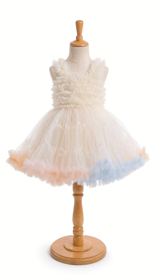 Pastel Cloud Ruffle Set