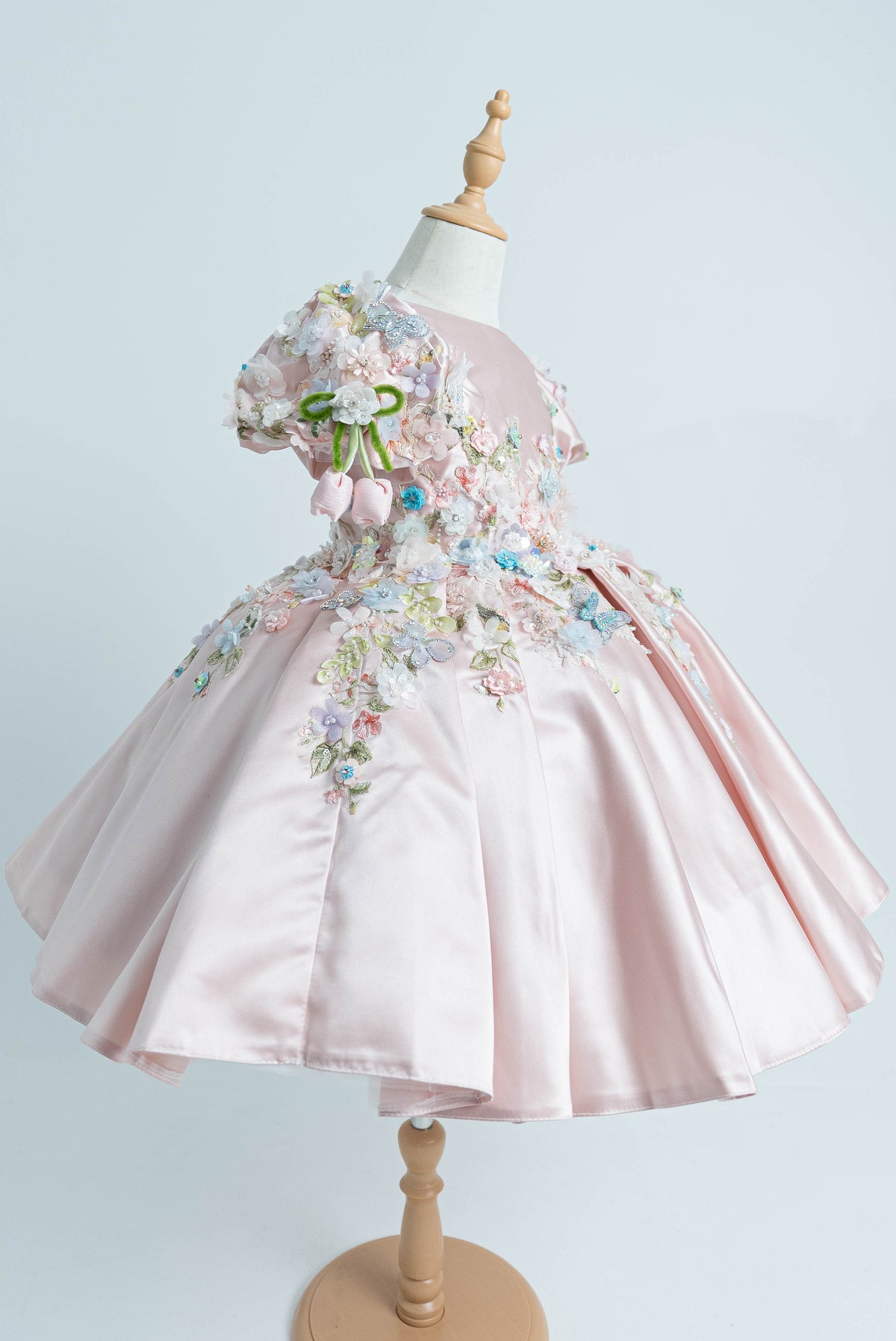 Pink Sparkly Crown Dress