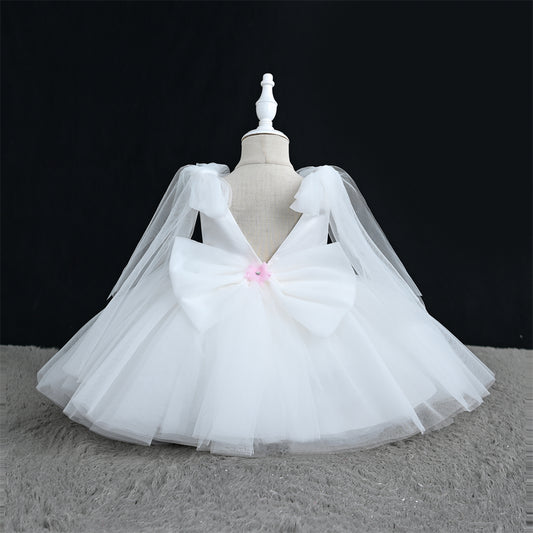 White Pearl Couture Dress