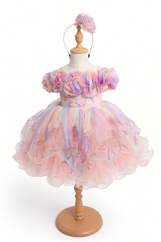 Blossom Petal Princess Dress