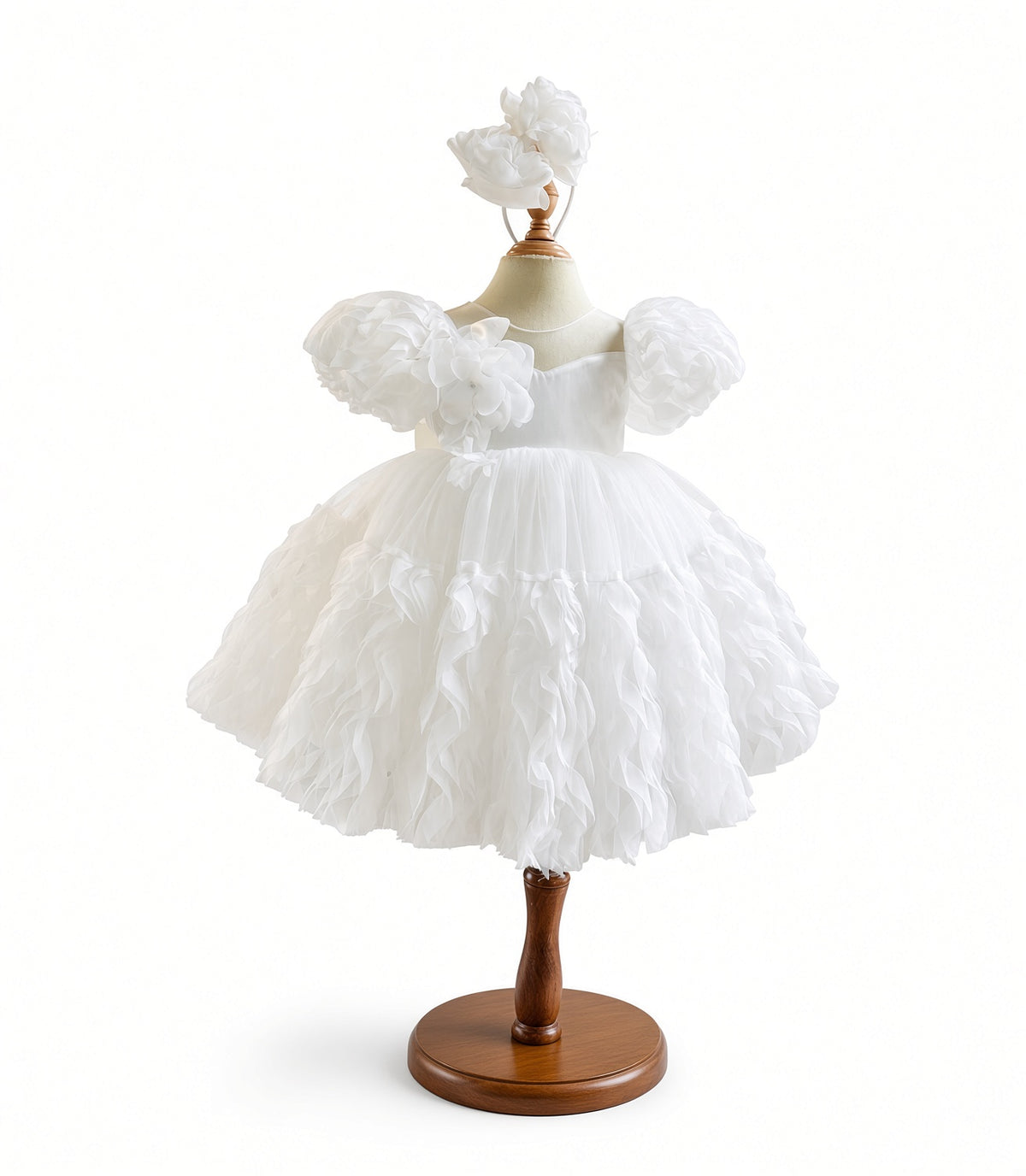 Rosette Cloud Princess Dress
