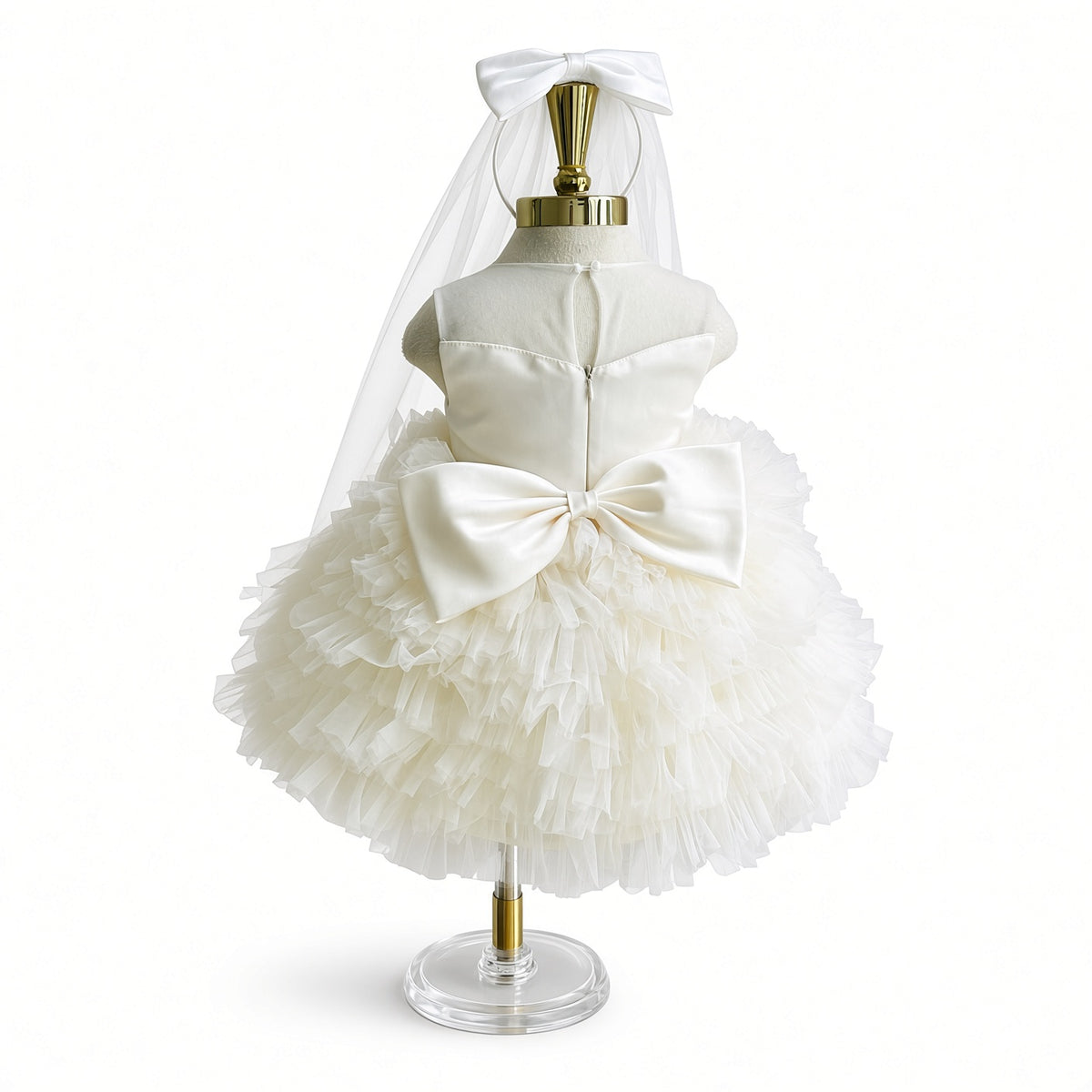 Cloud Ruffle Celebration Gown