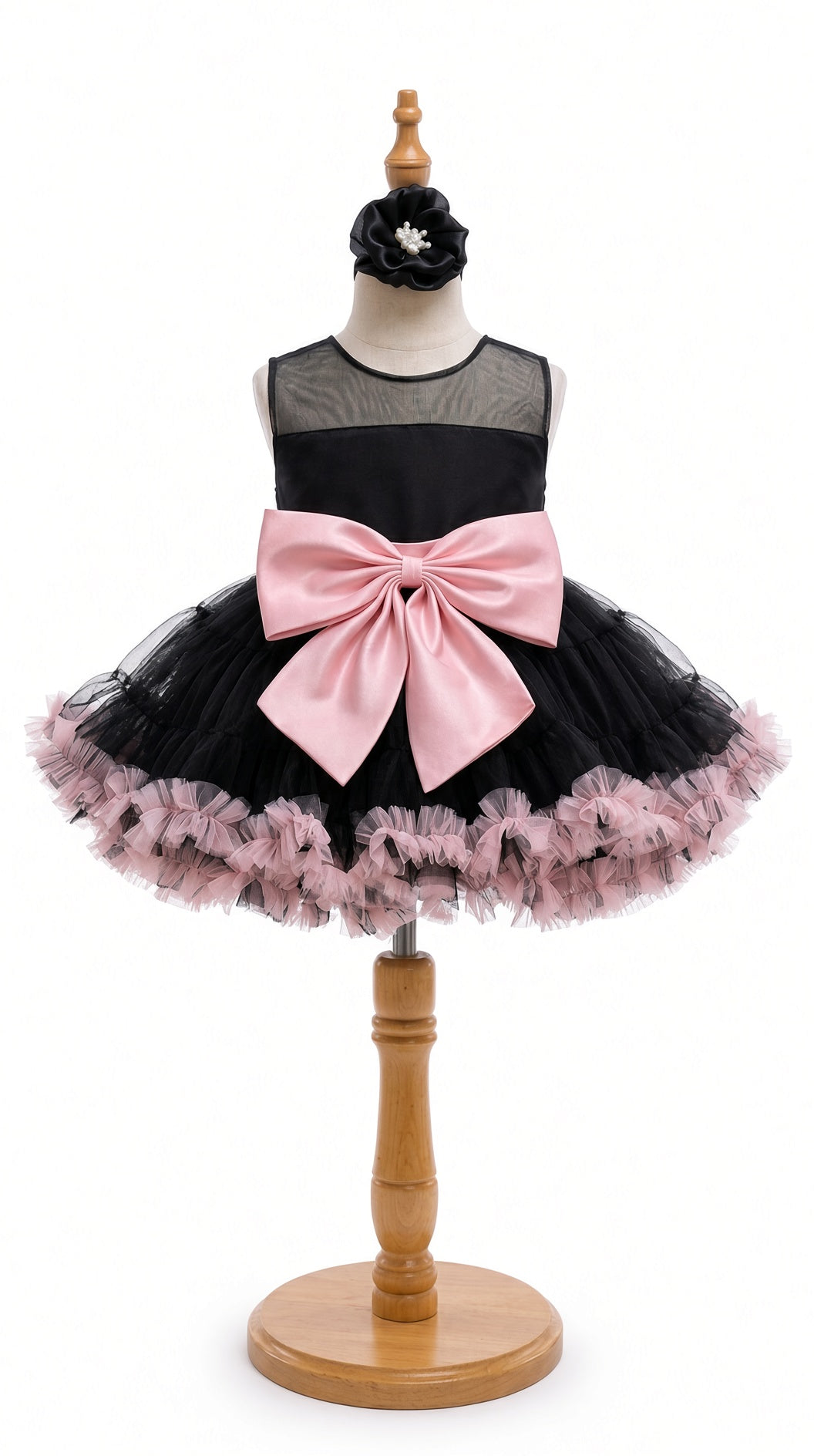 Midnight Bow Party Dress