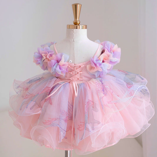 Blossom Petal Princess Dress