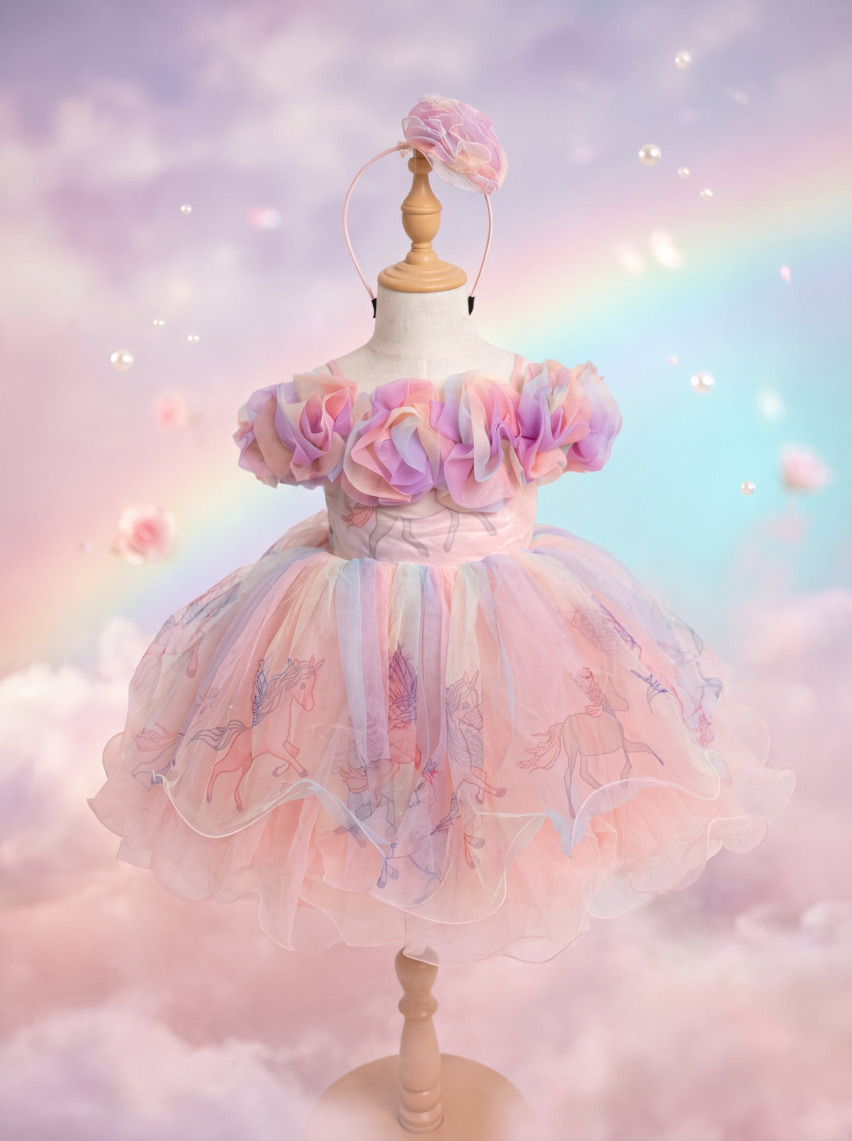 Blossom Petal Princess Dress