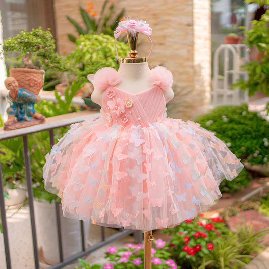 Blush Garden Princess Gown