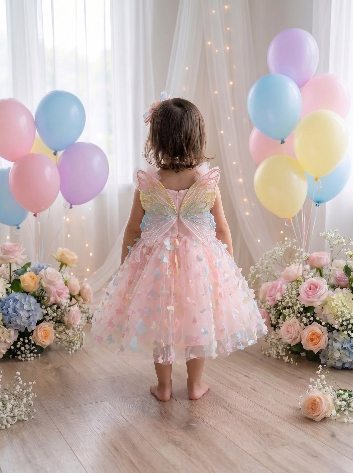 Butterfly Garden Princess Gown