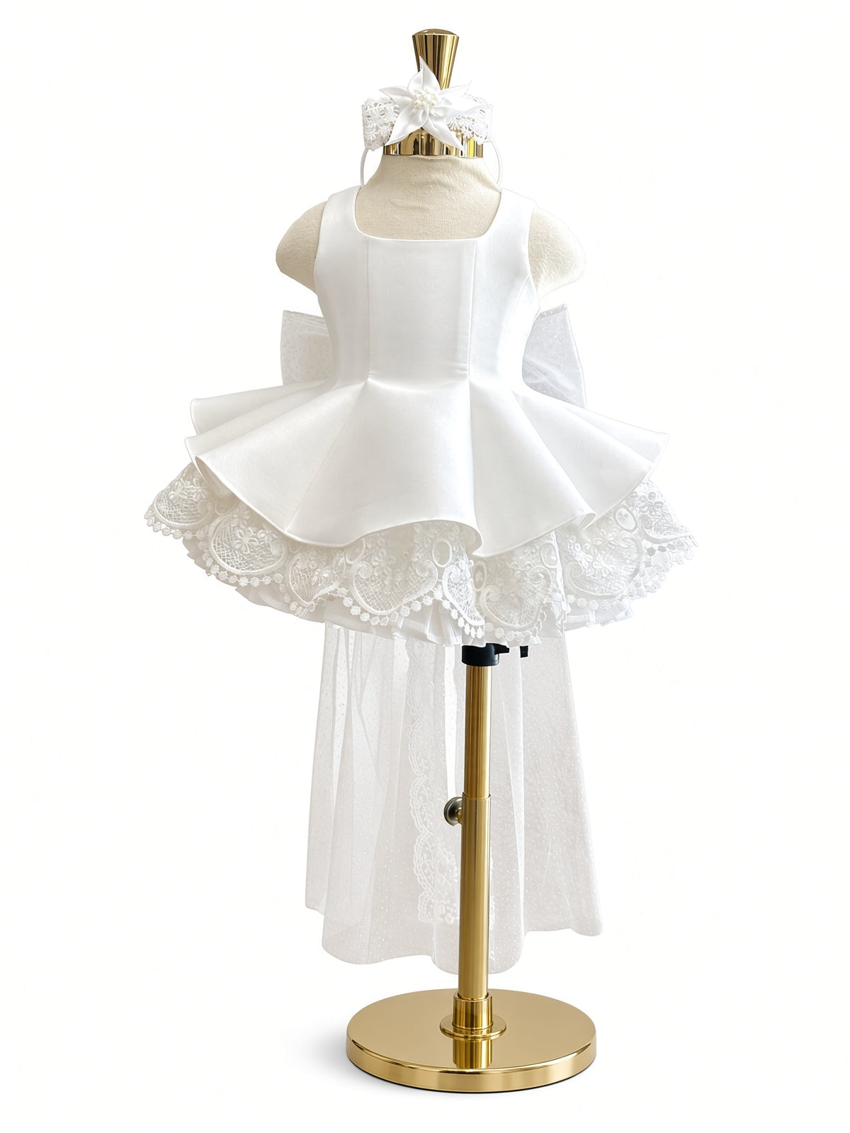 Snowfall Bow Princess Dress