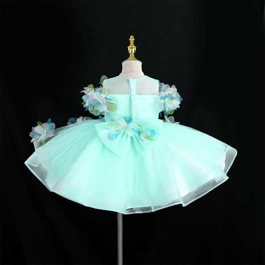 Emerald Crown Princess Gown