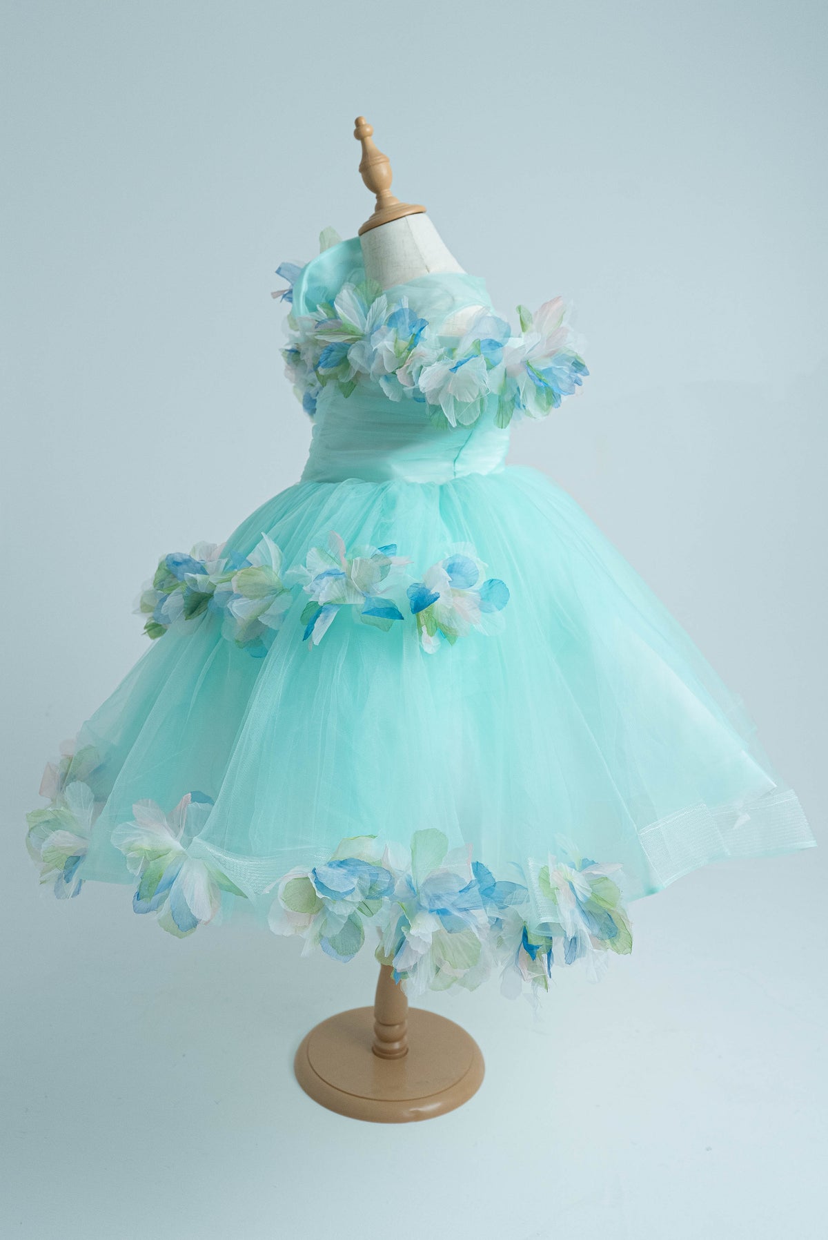 Emerald Crown Princess Gown