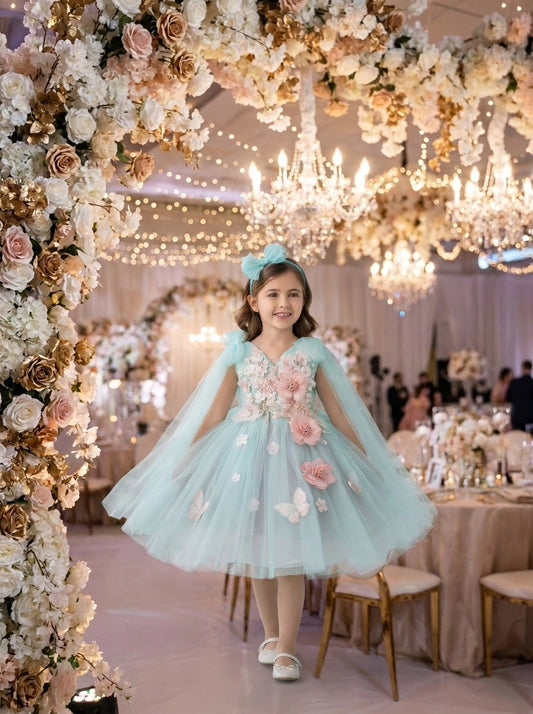 Green Meadow Princess Dress Bella Twirls
