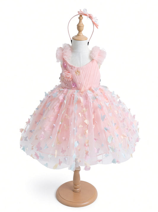 Butterfly Garden Princess Gown