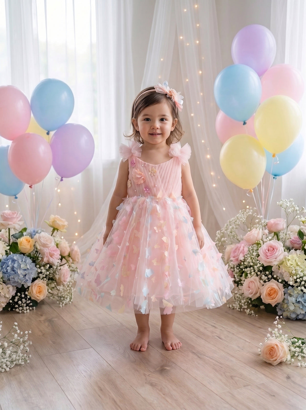 Butterfly Garden Princess Gown