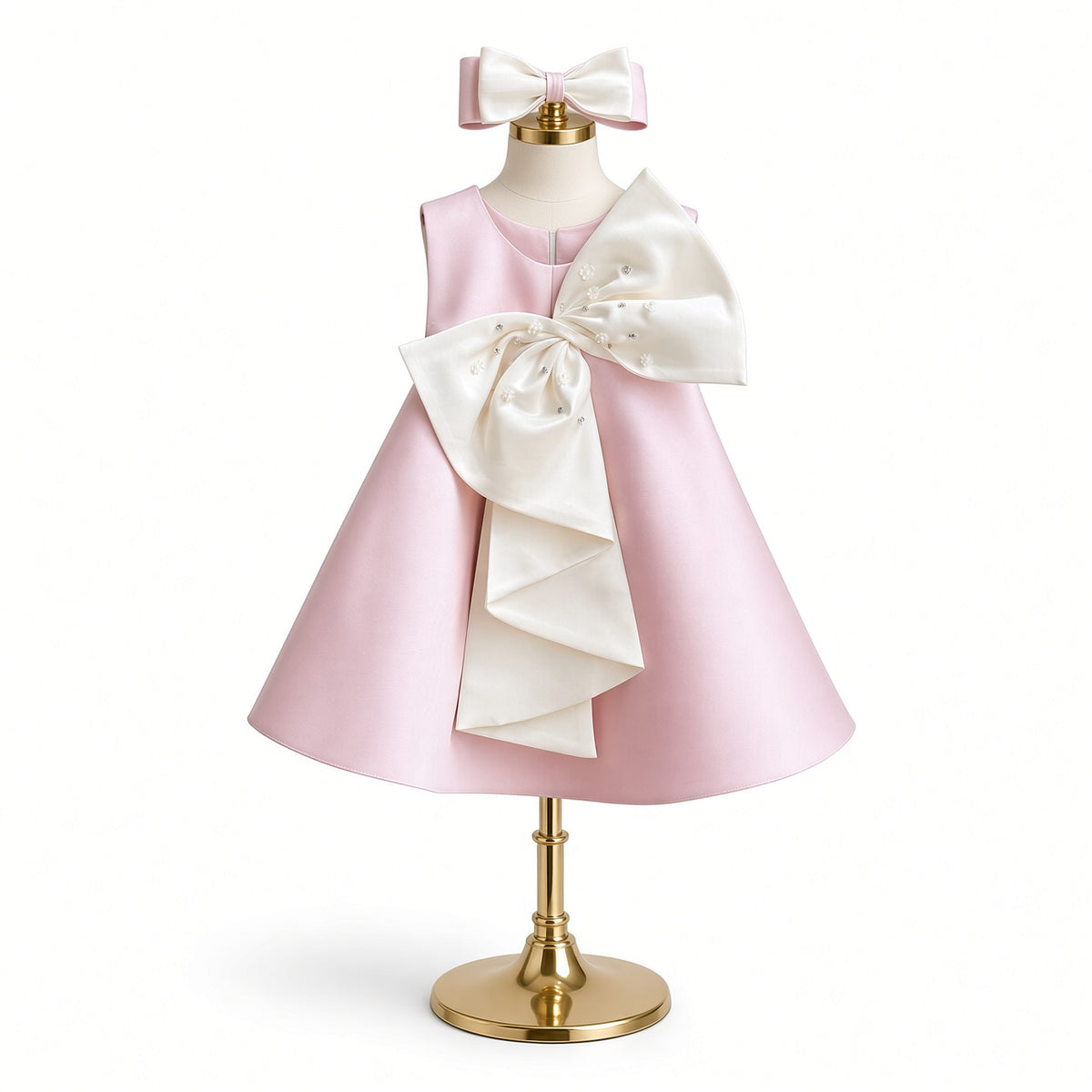 Grand Bow Occasion Dress