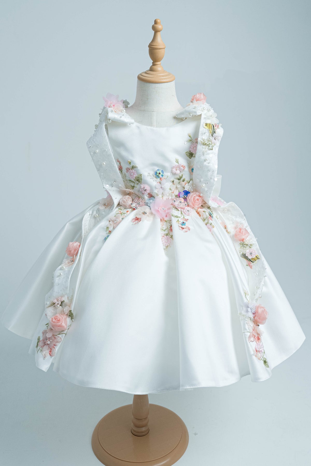 White Enchanted Garden Gown