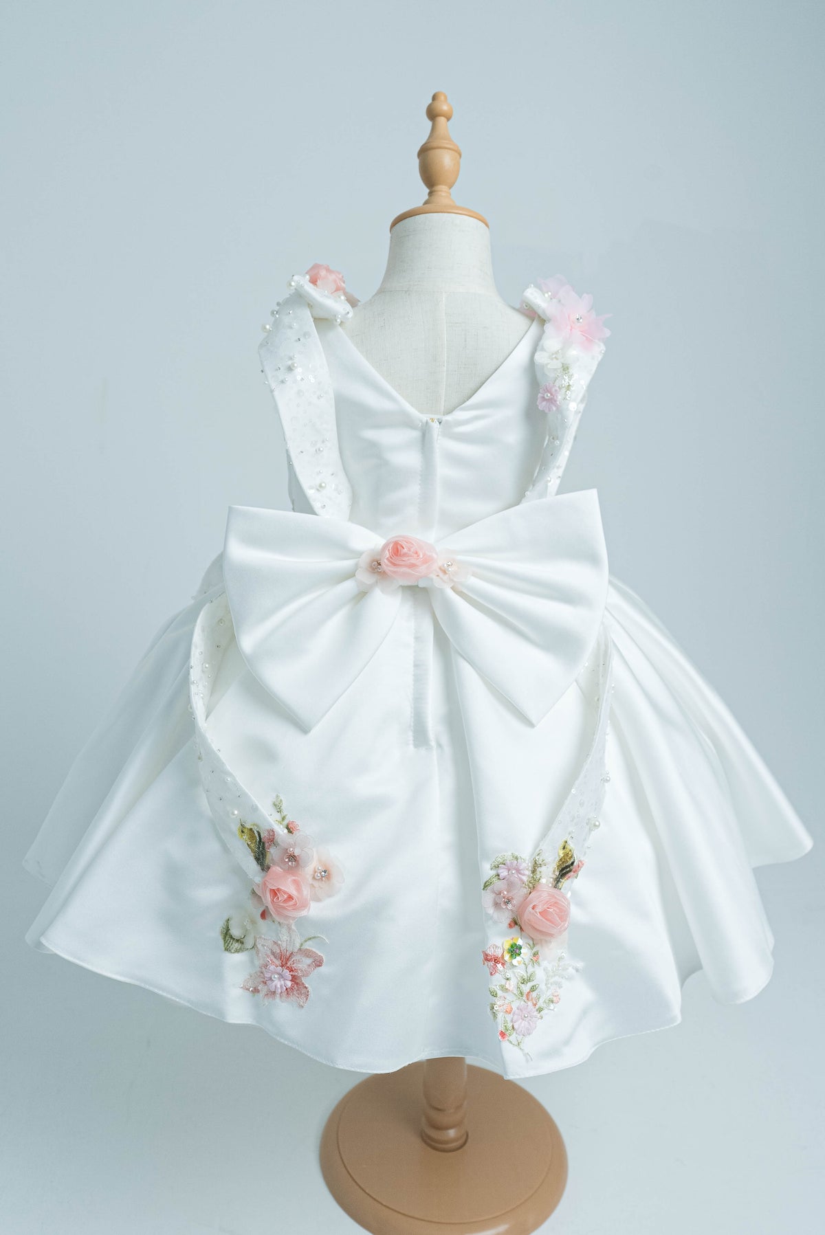 White Enchanted Garden Gown