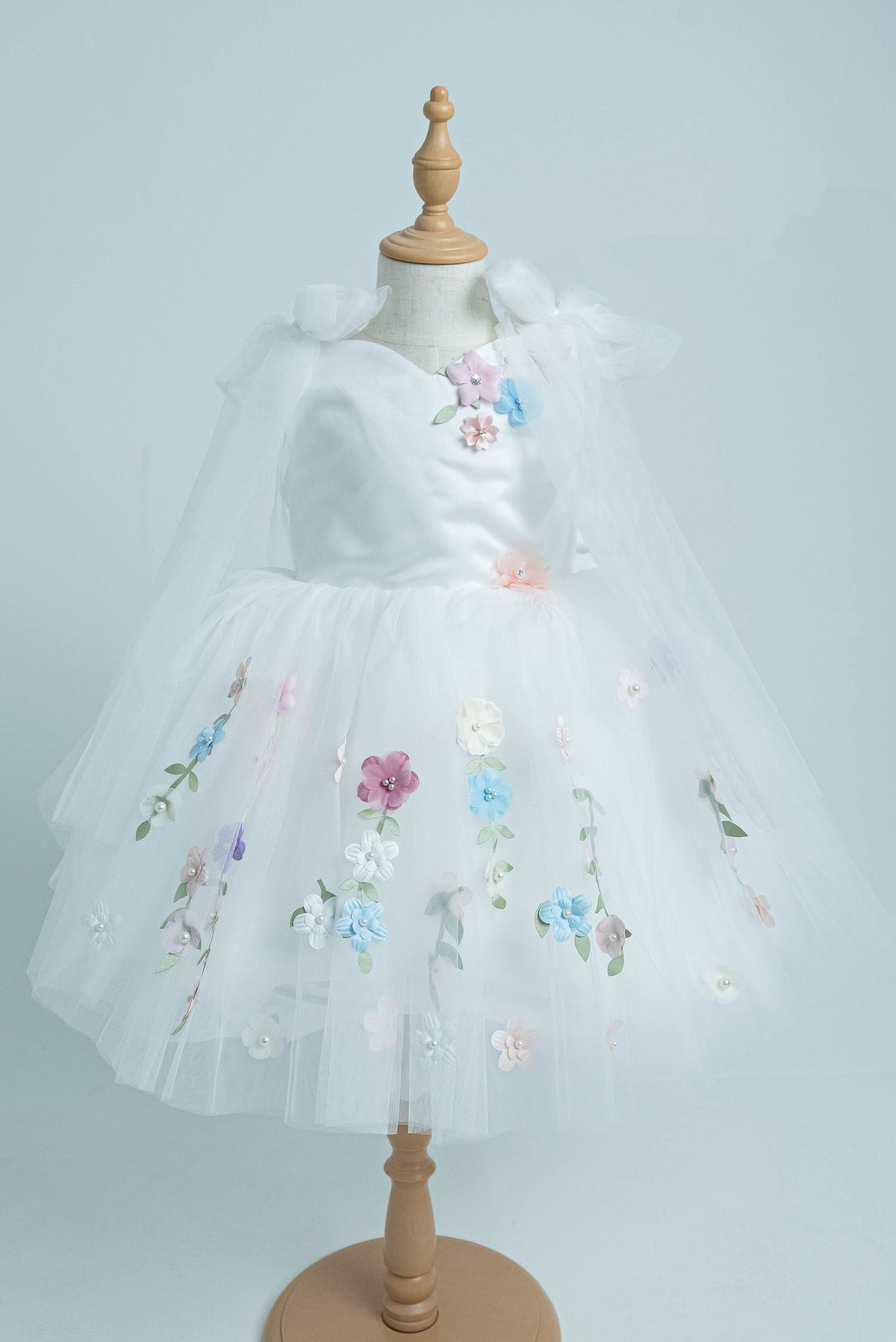 White Pearl Couture Dress
