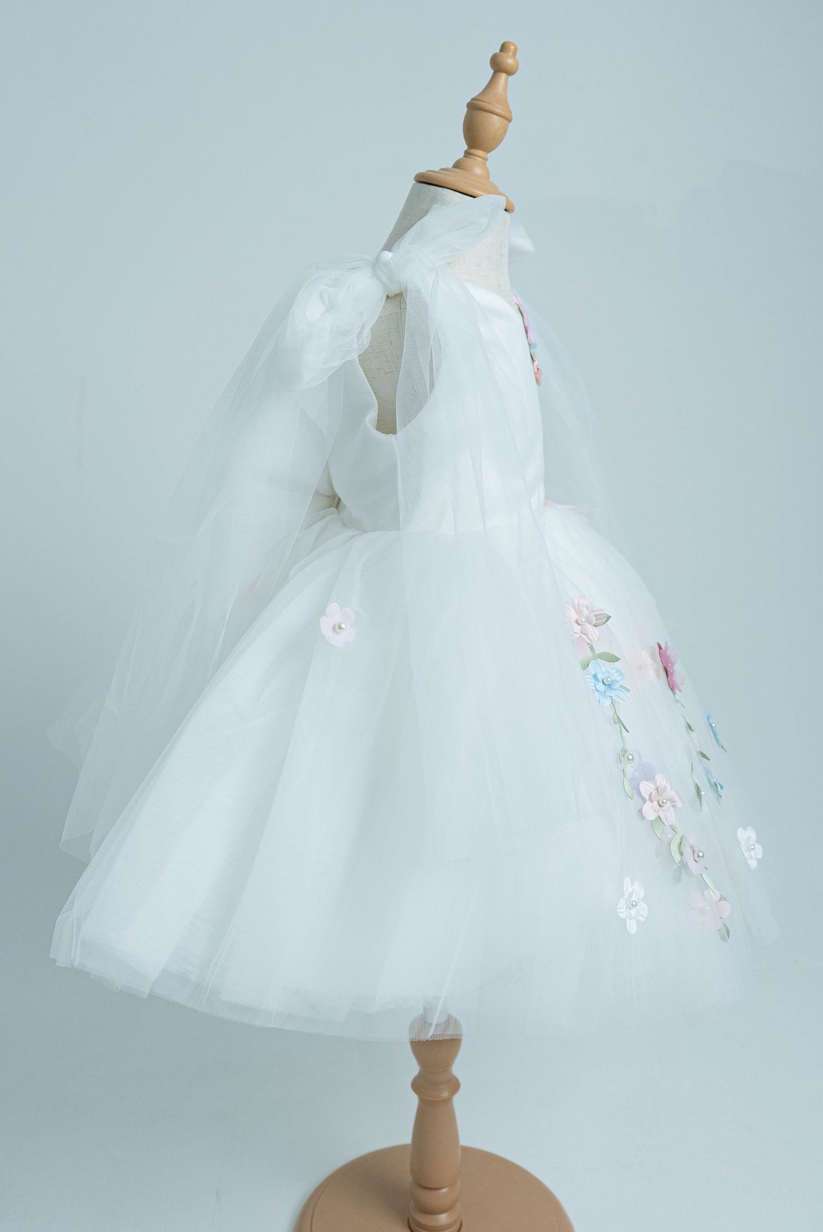White Pearl Couture Dress