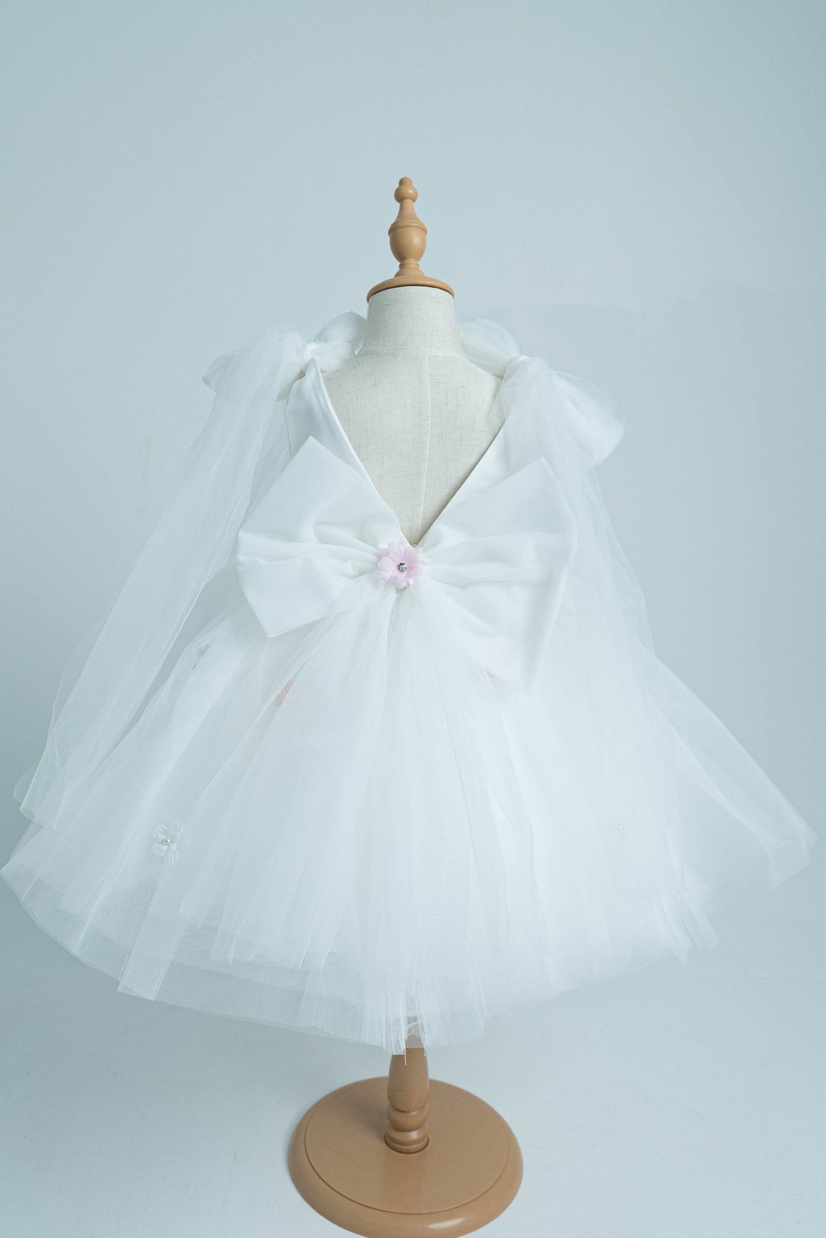White Pearl Couture Dress