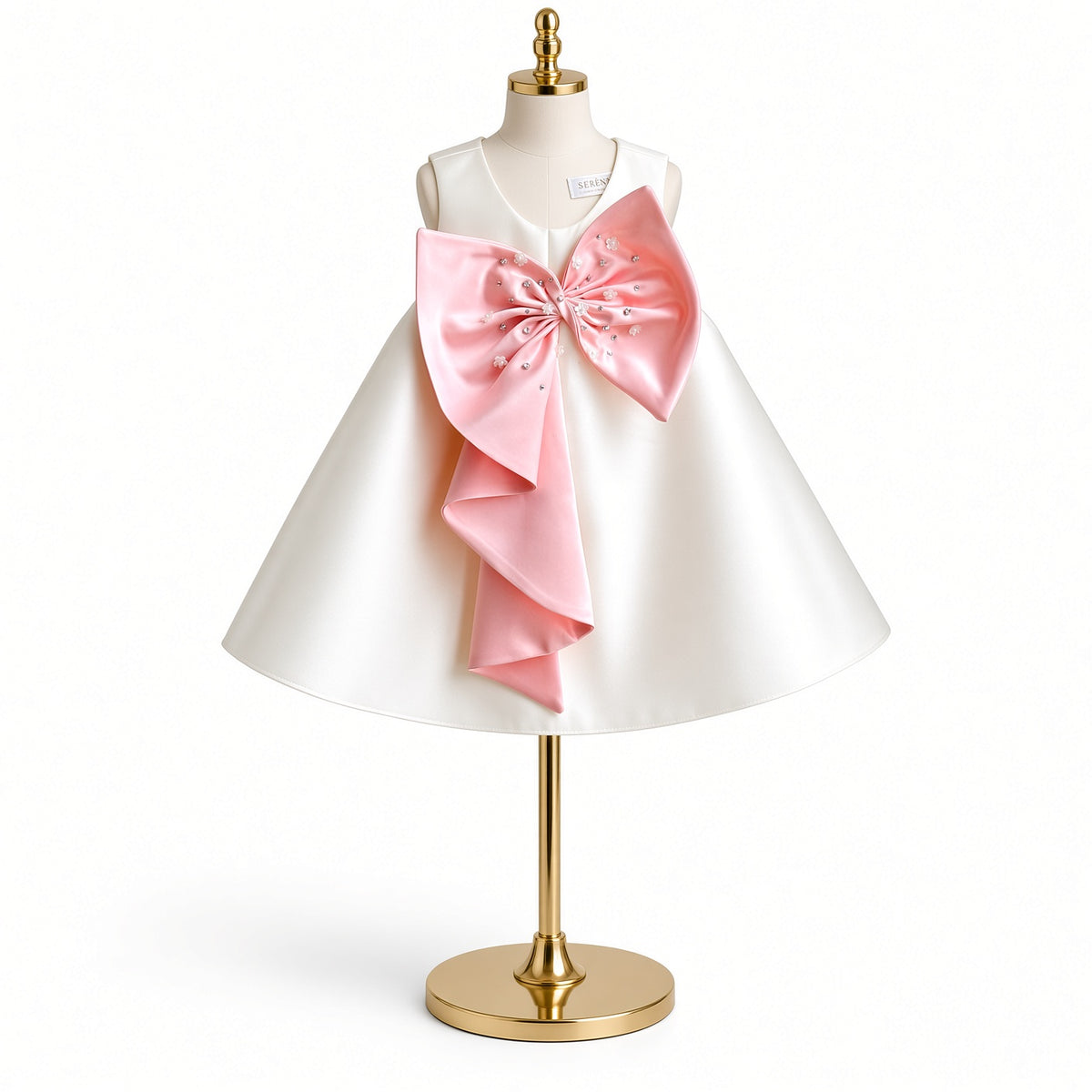 Grand Bow Occasion Dress