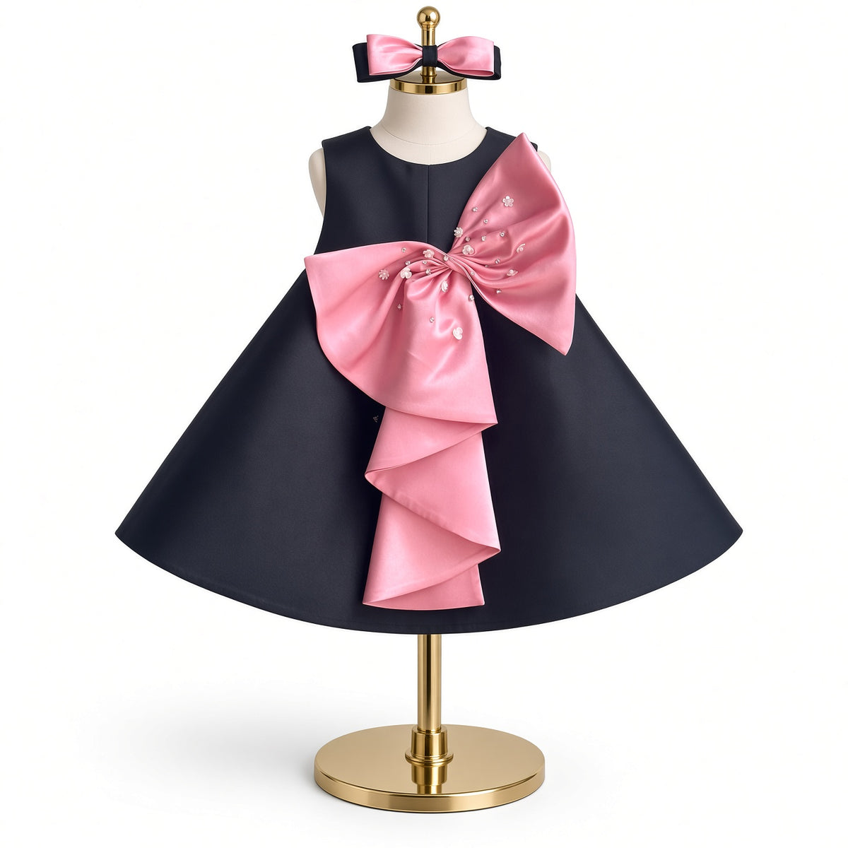 Grand Bow Occasion Dress
